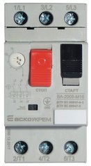 Автоматичний вимикач захисту двигуна УКРЕМ ВА-2005 М16