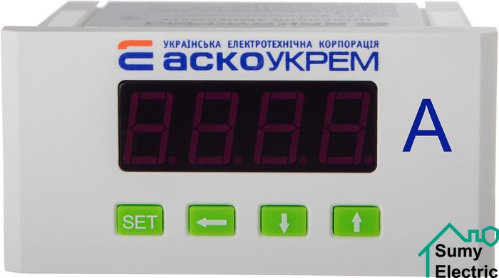 AС амперметр цифровий 5А 96х48 модель ЦА-5