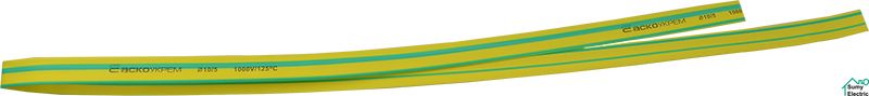Термоусаджувальна трубка 10,0/5,0 шт.(1м) жовто-зелена