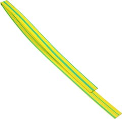 Термоусаджувальна трубка 16,0/8,0 шт.(1м) жовто-зелена