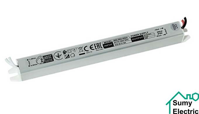 Драйвер для світлодіодної стрічки Vipa-24 24W 2A DC12V 176-264V IP20