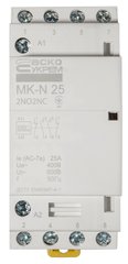 Модульный контактор MK-N 4P 25A 2NO2NC 220V