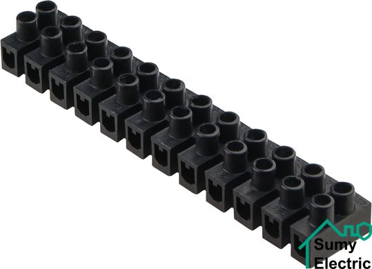 Клеммная колодка тип Н 4 мм² / 3А серии ЭМ черная