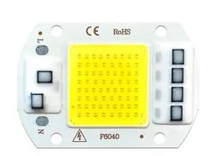 Светодиодная матрица для прожектора 50Вт 220В 6500К (холодный свет)