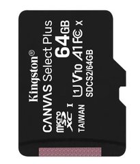 Карта пам'яті microSDXC Kingston 64 GB class 10 А1 UHS-1