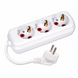 Удлинитель с заземлением с выключателем 3/2м (3*1) 16A 250V