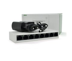 8-портовий комутатор PIX-LINK LV-SW08 8 портов Ethernet 10/100 Мбит/сек, BOX Q100