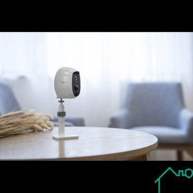 CS-C3A(B0-1C2WPMFBR) 2МП Wi-Fi камера EZVIZ с встроенным аккумулятором, Белый, 2.8мм