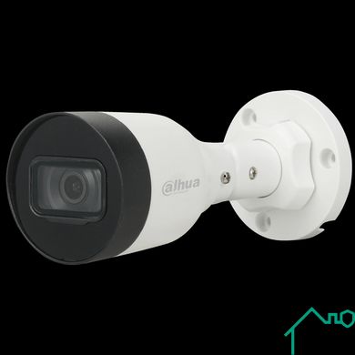 DH-IPC-HFW1239S1-LED-S5 (2.8мм) 2MP Full-color IP камера, Білий, 2.8мм