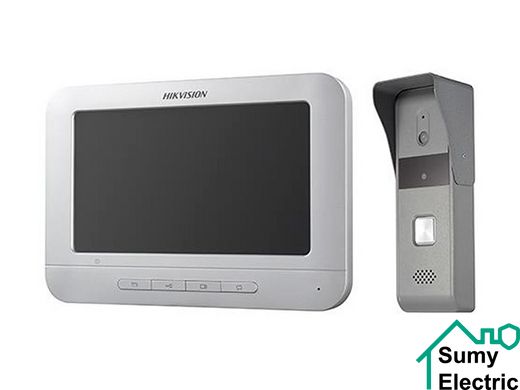 Комплект видеодомофона Hikvision DS-KIS203