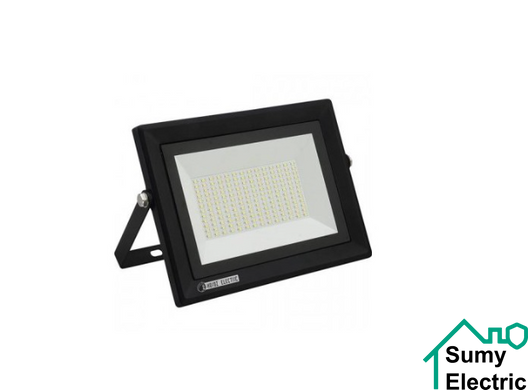 Прожектор SMD LED Pars-200 чорний 200W 6400K 10000Lm 120° 220-240V IP65