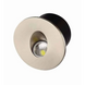 Светильник лестничный круг Yakut матовый хром POWER LED 3W 4000K 86Lm 72.3° d-78мм 220-240V IP20