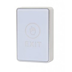 Кнопка виходу сенсорна Exit-B белая