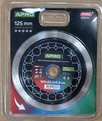 Диск алмазный по бетону Керамика Ультра 125х0.8х22.22мм 22-24% APRO PRO