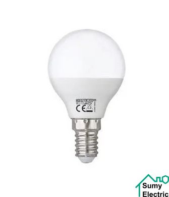 Лампа шар Elite-6 SMD LED 6W E14 3000К 480Lm 200° 175-250V