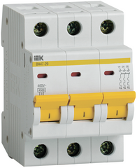 Автоматический выключатель IEK 10А 3P, категория C