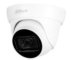 DH-HAC-HDW1400TLP-A (2.8 мм) 4МП HDCVI відеокамера Dahua з ІК підсвічуванням, Білий, 2.8мм