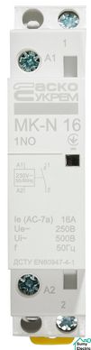 Модульний контактор MK-N 1P 16A 1NO 220V