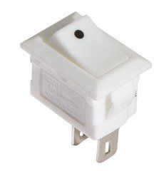 KCD5-101 WH/WH Переключатель 1 клав, белый