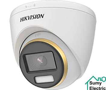Аналоговая видеокамера Hikvision DS-2CE72DF3T-F 3.6 mm 2 MP ColorVu Turret
