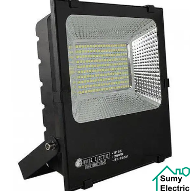 Прожектор SMD LED Leopar-300 чорний 300W 6400K 25500Lm 120° 85-265V IP65