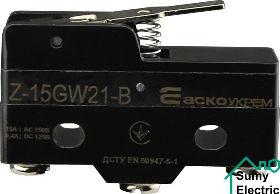 Мікровимикач Z-15GW21-B