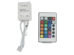Контролер RGB ИК 72W 2A 12-24V IP20 RGB Controller 2A