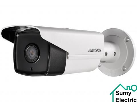 DS-2CD2T63G0-I8 (4 мм) 6Мп IP відеокамера Hikvision c детектором осіб, Білий, 2.8мм