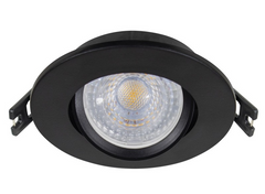 Точечный светильник GU5.3 IP20 черный (DP-06B)