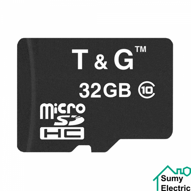 Карта памяти microSDHC 32GB class 10 T&G (без адаптера)