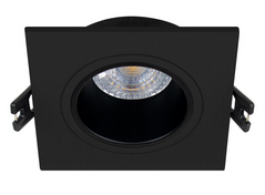 Точечный светильник GU5.3 IP20 черный (DP-02B)