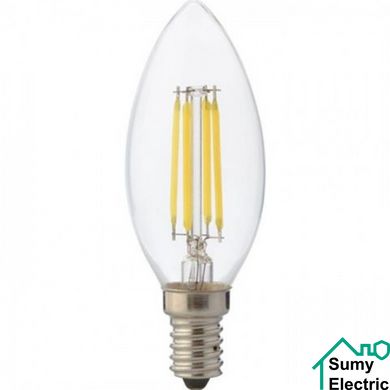 Лампа Filament Candle-4 4W Е14 2700K 420Lm 360° 220-240V