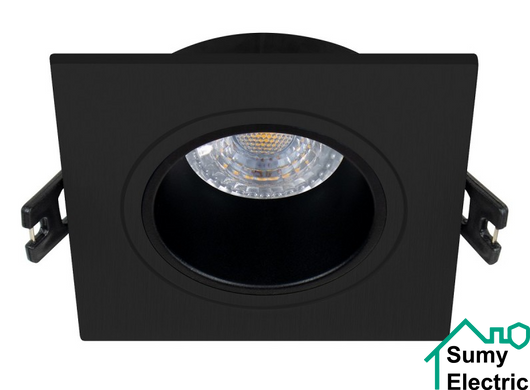 Точечный светильник GU5.3 IP20 черный (DP-02B)