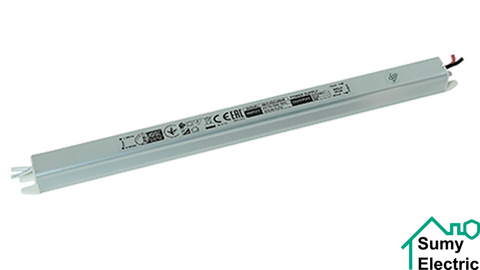 Драйвер для світлодіодної стрічки Vipa-48 48W 4A DC12V 176-264V IP20