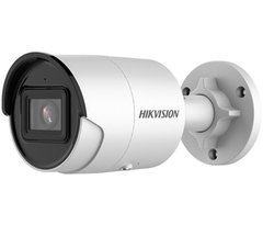 DS-2CD2086G2-IU (2.8мм) 8Мп IP видеокамера Hikvision c детектором лиц и Smart функциями, Белый, 2.8мм