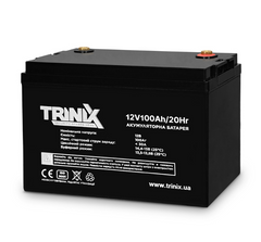 Акумуляторна батарея Trinix 12V100Ah/20Hr AGM 12В 100Аг