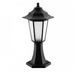 Светильник садово-парковый столбик Begonya-1 черный пластик E27 max.40W h428мм 230V IP44