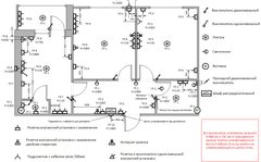 Проектирование (создание проекта квартиры и расстановка розеток и выключателей по квартире до 60м2)