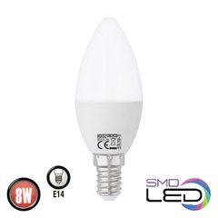 Лампа свічка Ultra-8 8W E14 4200К 800Lm 200° 175-250V