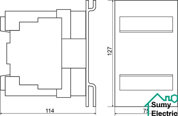 Пускатель ПМ 3-50 M7 230B (LC1-D5011)