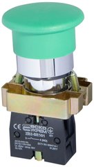 XB2-BC31 Кнопка "грибок" (d 40 мм) "Старт" зеленая