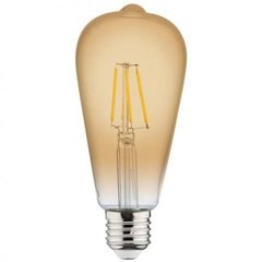Лампа Rustic Vintage-6 янтарна 6W Е27 2200К 540Lm 360° 220-240V