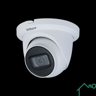 DH-HAC-HDW2241TMQP-A 2 МП Starlight HDCVI з мікрофоном, Білий, 2.8мм