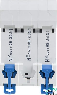 Модульный автоматический выключатель UTrust 3р 1А D 6kА