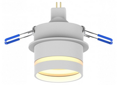 Акцентний світильник Luxel GU10 IP20 білий (DLD-07W)