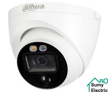 DH-HAC-ME1500EP-LED (2.8мм) 5MP HDCVI камера активного реагирования, Белый, 2.8мм