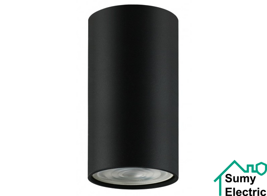 Акцентный светильник Luxel GU10 IP20 черный (DLD-03B)