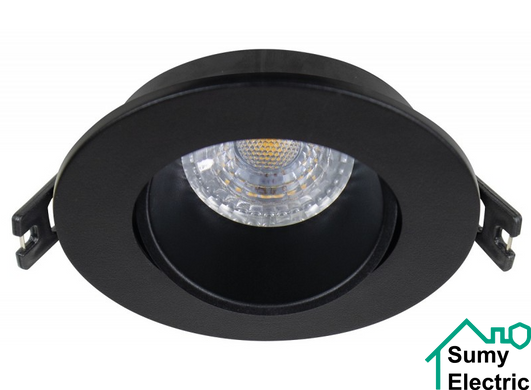 Точечный светильник GU5.3 IP20 черный (DP-01B)