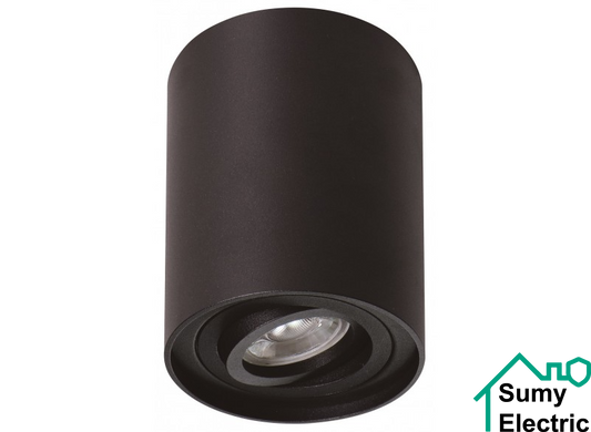 Акцентный светильник Luxel GU10 IP20 черный (DLD-05B)
