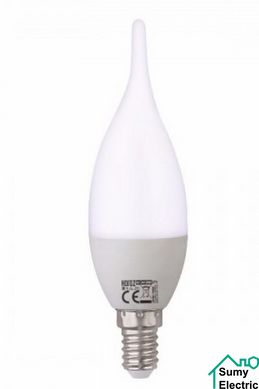 Лампа свеча на ветру Craft-6 SMD LED 6W E14 3000K 480Lm 200° 175-250V Craft-6